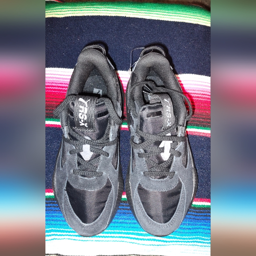 Puma RS-X Peb Lace Up Sneakers Shoes Casual US Size 2C UK 1 EU 33
